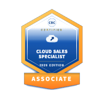 Cloud Sales Specialist Associate 자격 배지